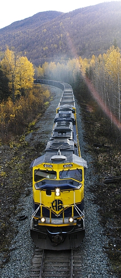 Gravel train image