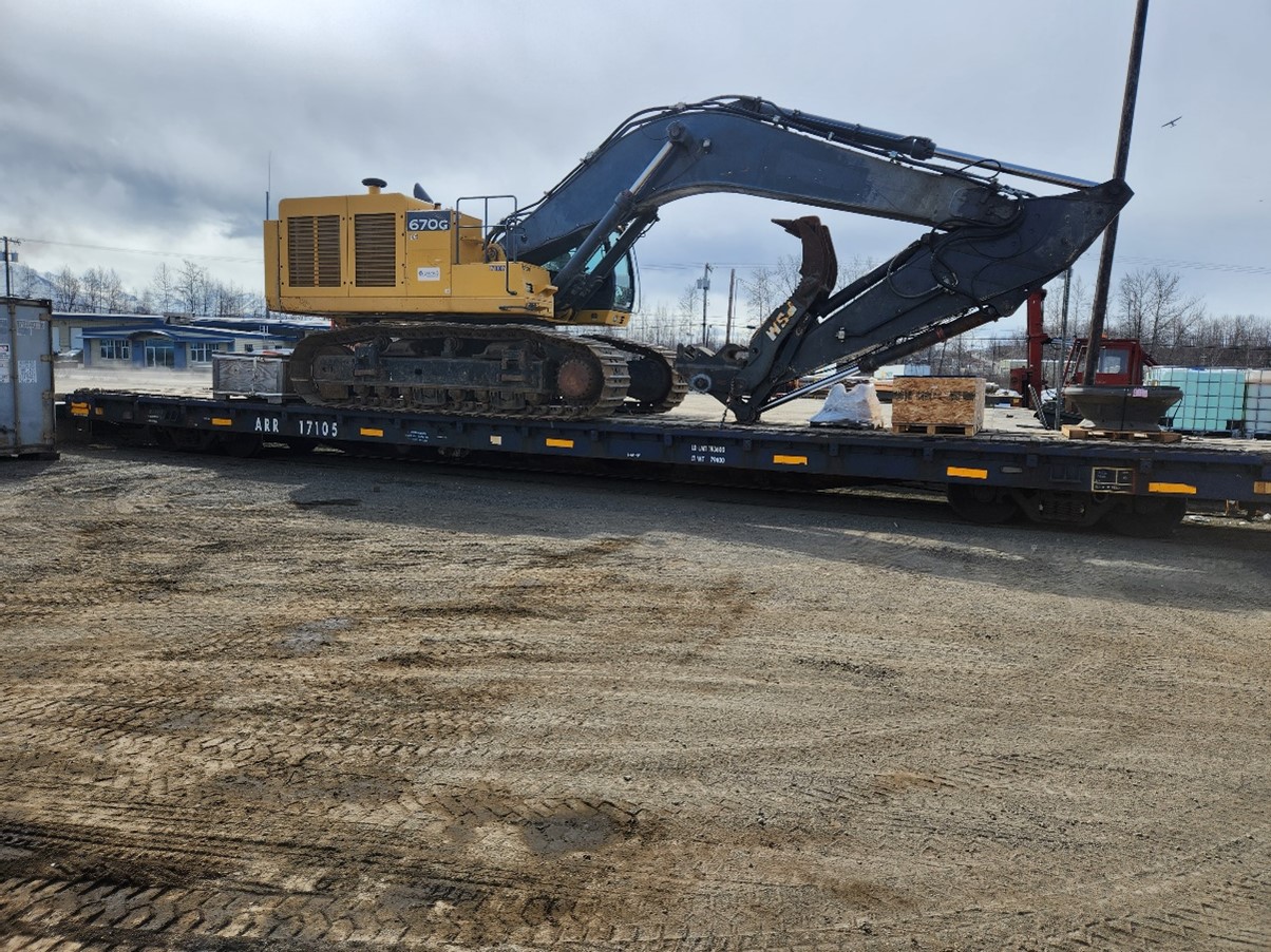 ARRC Chain Equipped Flat Car