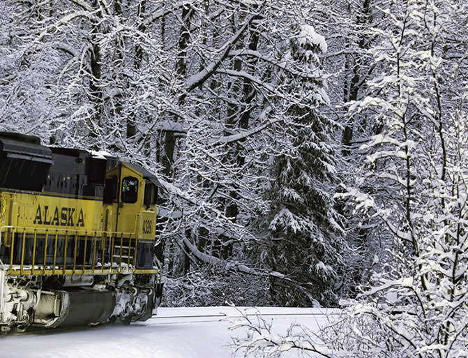 Alaska Railroad Talkeetna Getaway Winter Vacation Package