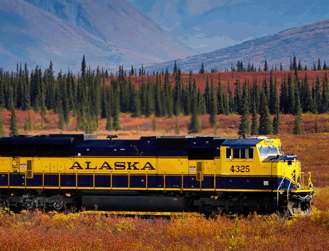 alaska railroad tours packages